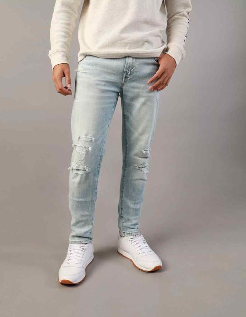 Jeans AE AirFlex+ Skinny con parches