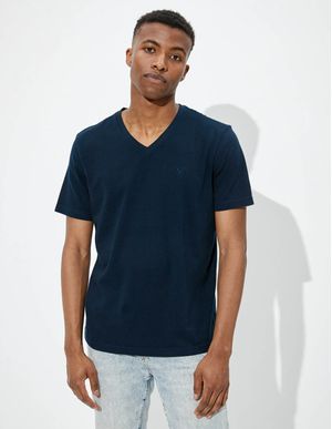 Polera Cuello en V Super Soft Icon AE