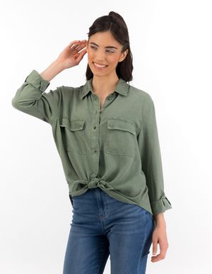 Camisa Button-Up American Eagle