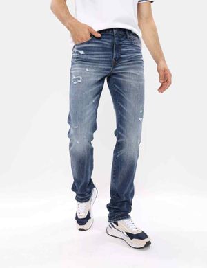 AirFlex+ Temp Tech Slim Straight Jean con Parches