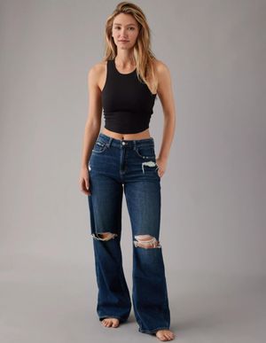 Polera AE Daily Fave sin Mangas con Cuello Alto