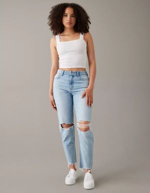 Jeans AE Strigid Curvy Ripped Mom