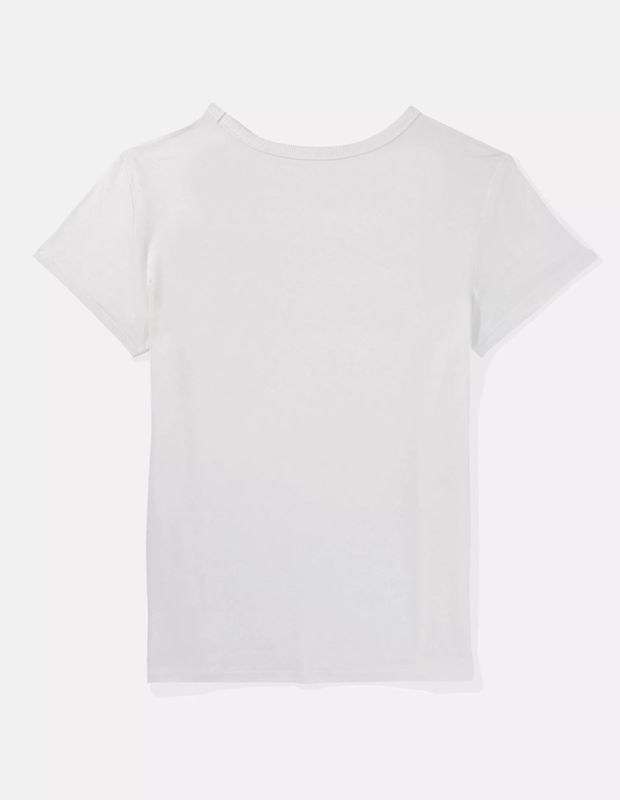 Polera AE Soft & Sexy Manga Corta con Escote V