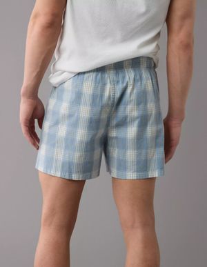 Boxer AEO Plaid Stretch Short