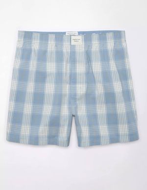 Boxer AEO Plaid Stretch Short