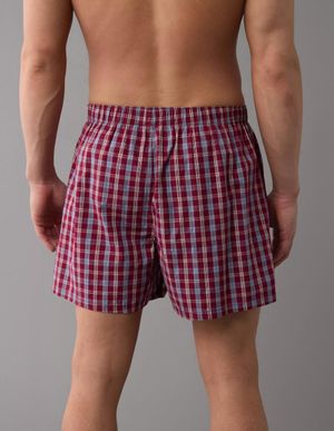 Boxer AEO Plaid Stretch Short