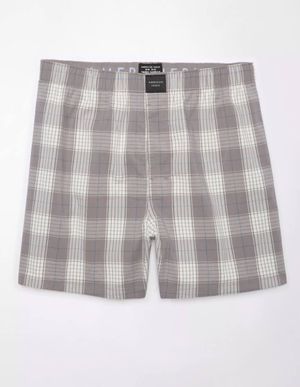 Boxer AEO Plaid Stretch Short