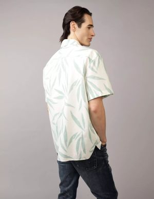 Camisa AE Palmers Leaves