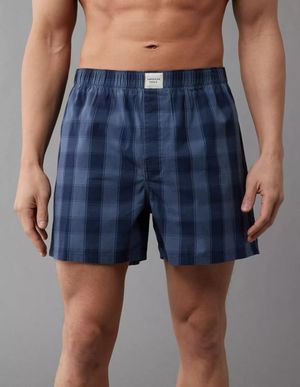 Boxer AEO Plaid Stretch Short