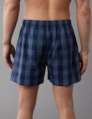 Boxer AEO Plaid Stretch Short