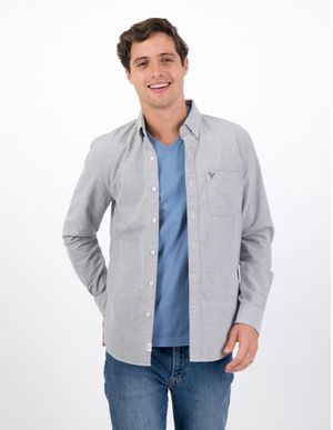 Camisa Slim Fit Oxford Button-Up AE