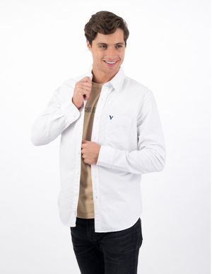 Camisa Slim Fit Oxford Button-Up AE