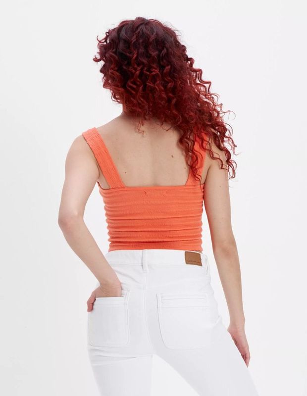 Top sin mangas panal de abeja AE