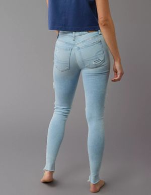 Jeans AE Next Level Jegging Tiro alto Roturas