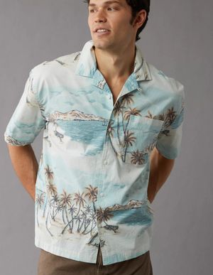 Camisa AE Estampado Tropical