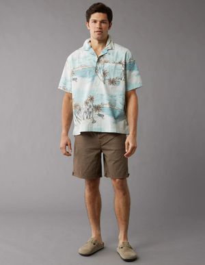 Camisa AE Estampado Tropical