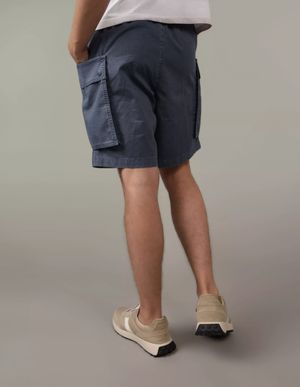 Short AE Flex Cargo Mezcla de Lino