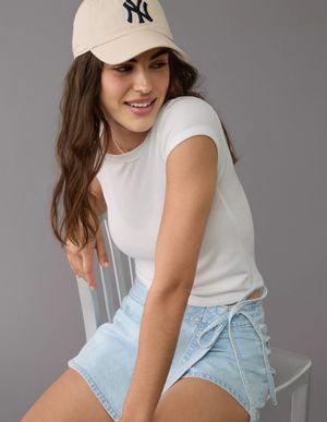 Polera AE Waffle Manga corta