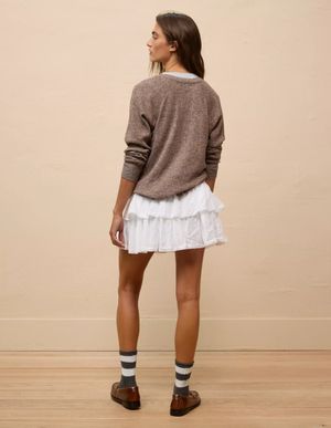 Polera AE Manga Larga Cuello Henley