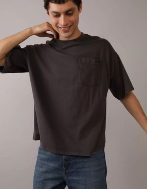 Polera AE Extragrande Pesada con Bolsillo