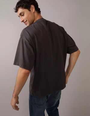 Polera AE Extragrande Pesada con Bolsillo