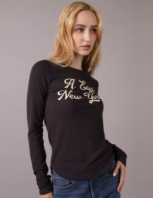Polera AE Térmica Manga Larga con Gráfico