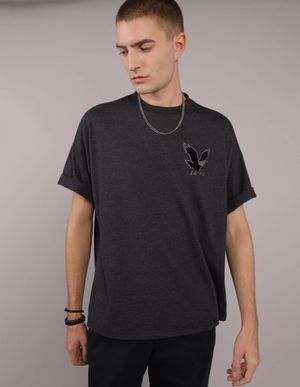 Polera AE extragrande con gráfico y logo