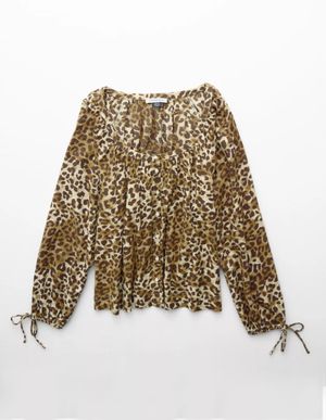 Blusa de algodón AE