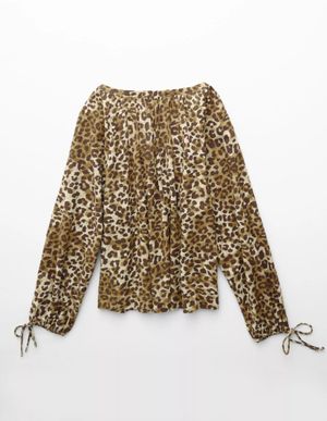 Blusa de algodón AE