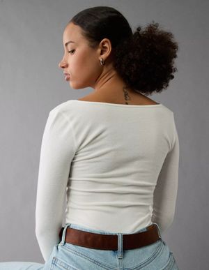 Body AE cuello redondo manga larga