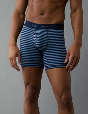Boxer AE Men's Striped 6" Classic Brief
