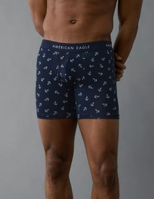 Calzoncillos bóxer clásicos de 6" con anclas para hombre de AE