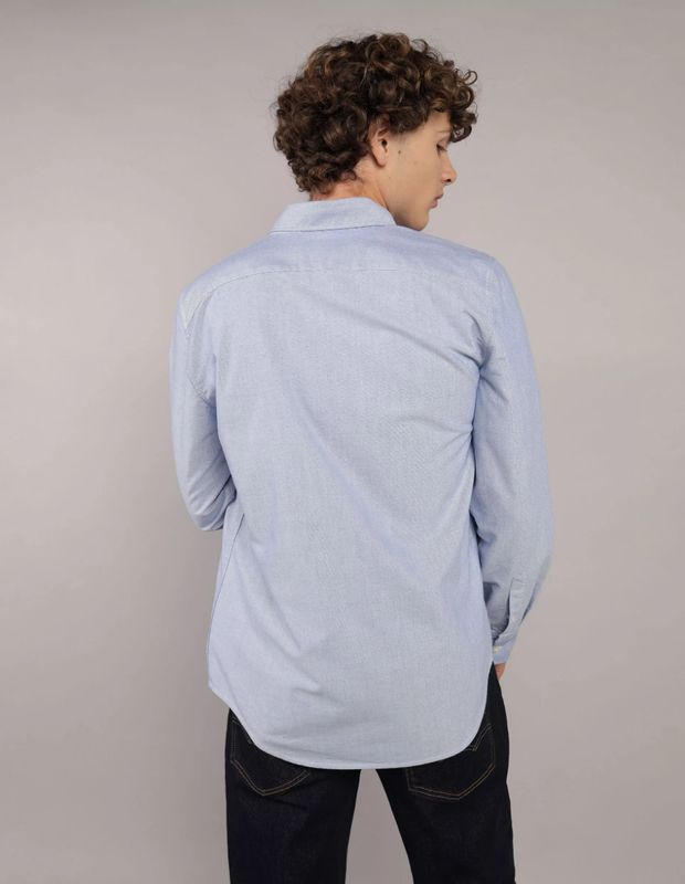 Camisa AE Oxford Slim con Botones