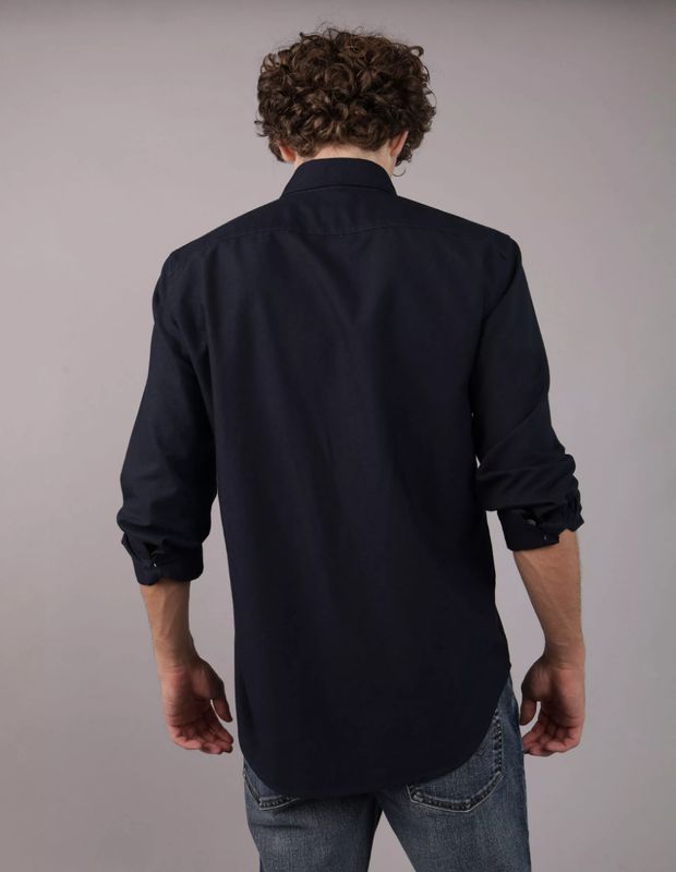 Camisa AE Oxford Slim con Botones