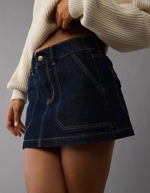 Falda AE Mini Denim