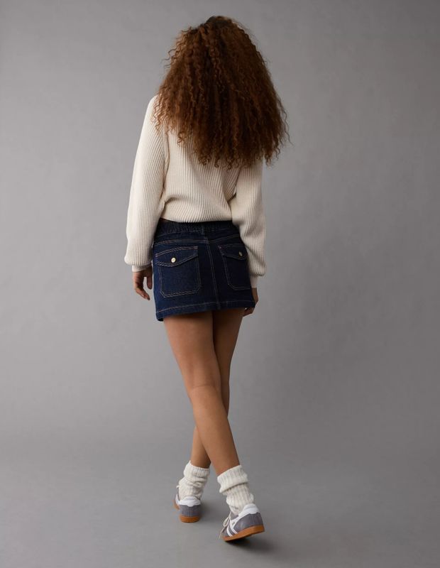 Falda AE Mini Denim