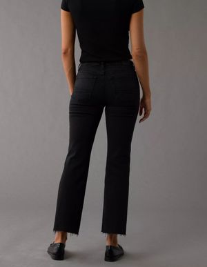 Jeans AE Next Level Kick Bootcut Crop Cintura Alta