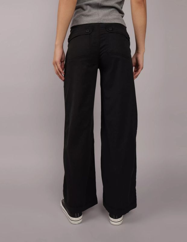 Pantalones AE Dreamy Drape Wide-Leg Convertibles Holgados Cintura Alta