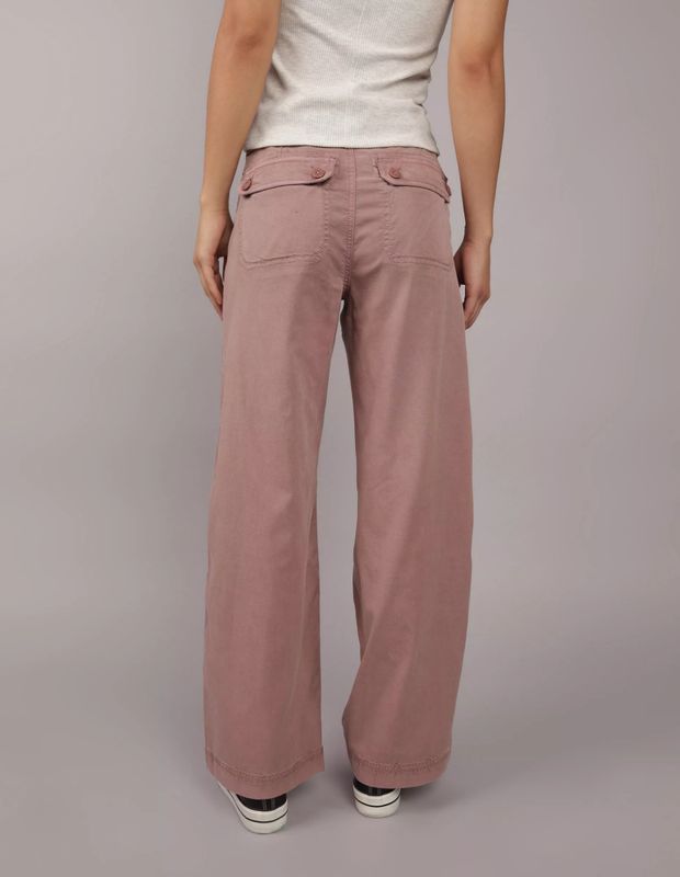 Pantalones AE Dreamy Drape Wide-Leg Convertibles Holgados Cintura Alta