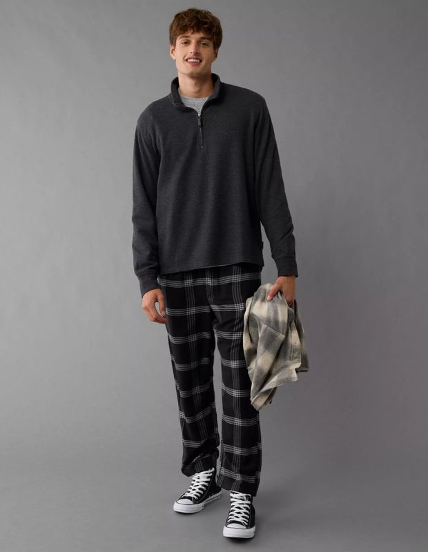 Polera AE Térmica Manga Larga con Cierre de un Cuarto