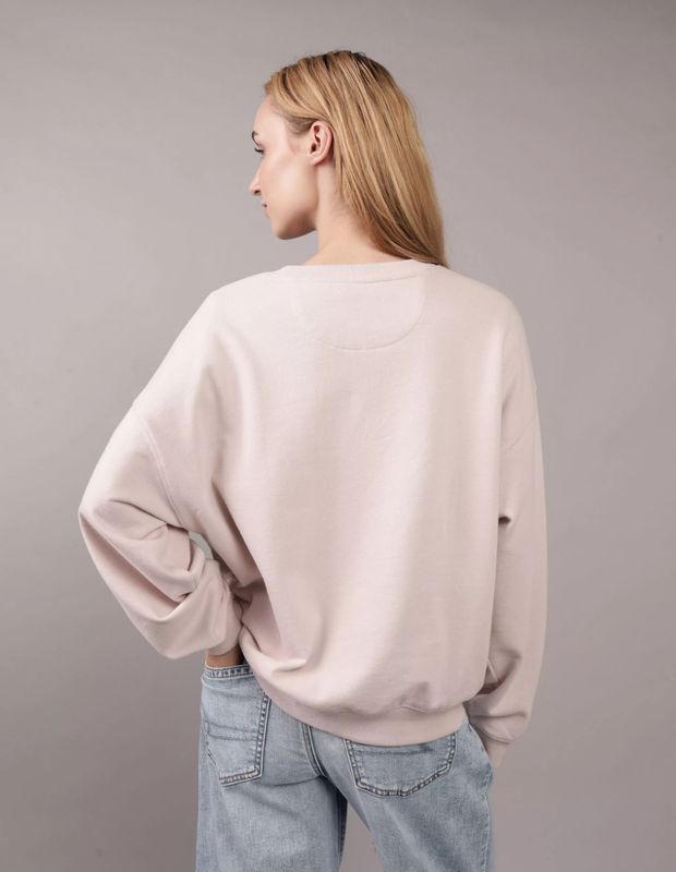 Polerón AE con cuello redondo