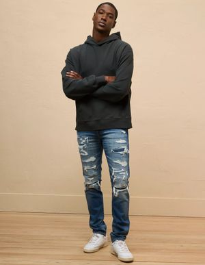 Jeans AE AirFlex+ Athletic Skinny con parches