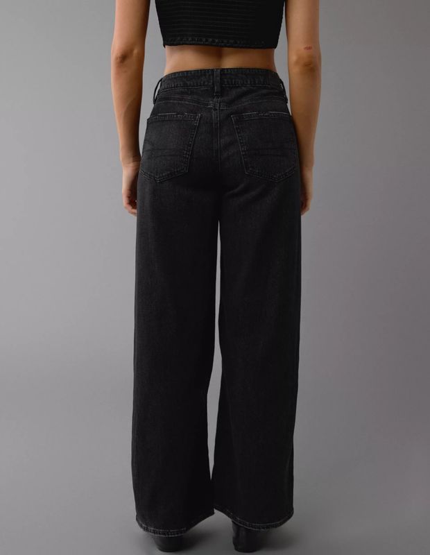 Jeans AE Stretch Super High-Waisted Baggy Wide-Leg