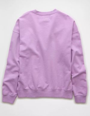 Polerón AE cuello redondo y gráfico