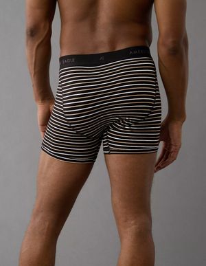 Boxer AE Brief Clásico de 4.5" Rayado para Hombre