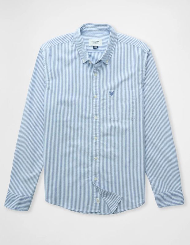 Camisa AE Oxford Slim con Botones