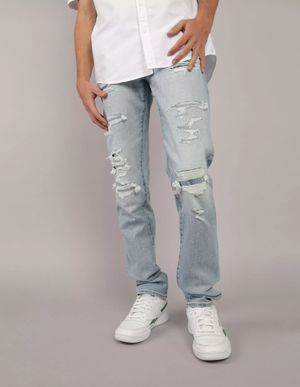 Jeans AE AirFlex+ Slim Ultrasuave con Roturas