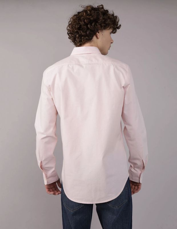 Camisa high AE Slim Fit Everyday con botones