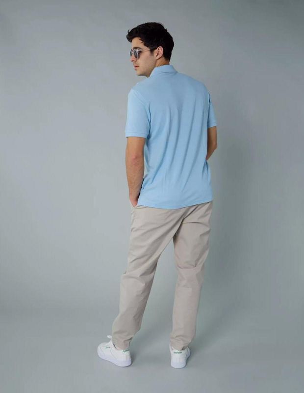 Polera de Pique AE con Botones manga corta