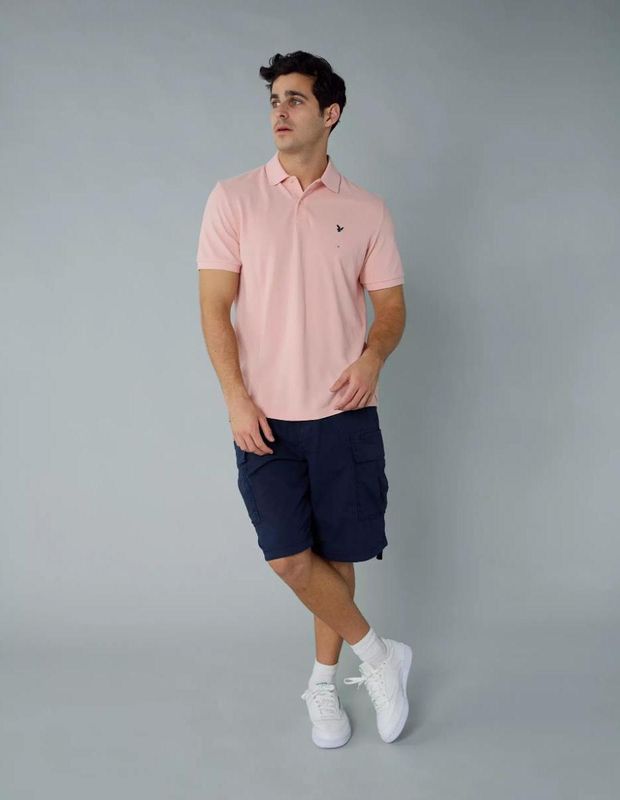 Camisa AE con Botones manga corta